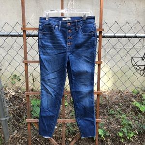 BRAND NEW MADEWELL SKINNY CROP JEANS